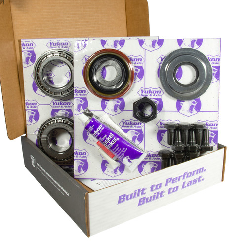 Yukon Gear YGK2157 - Yukon 11.25in Dana 80 3.54 Rear Ring & Pinion Install Kit 4.125in OD Head Bearing