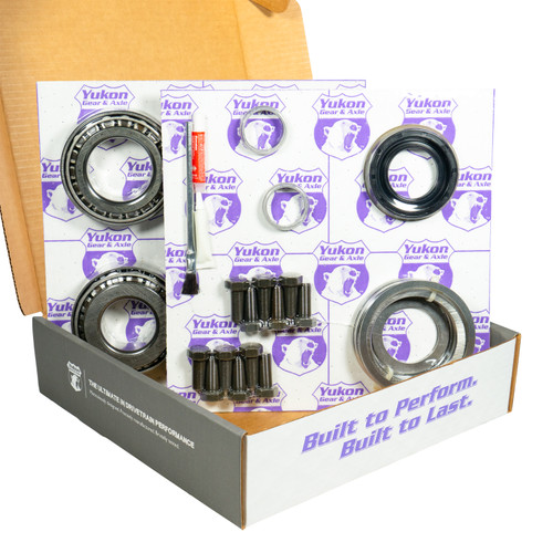 Yukon Gear YGK2143 - Yukon 10.5in Ford 3.73 Rear Ring & Pinion Install Kit 35 Spline Positraction