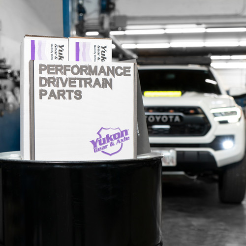 Yukon Gear YGKT003-488 - Yukon Ring & Pinion Gear Kit Front & Rear for Toyota 8.75/8IFS Diff (A/T w/E-Locker) 4.88 Ratio