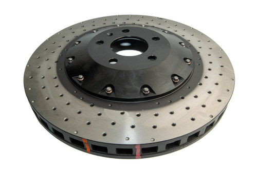 DBA DBA52778BLKXD - 07-11 Audi S6 Front 5000 Series Cross Drilled Rotor w/Black Hat