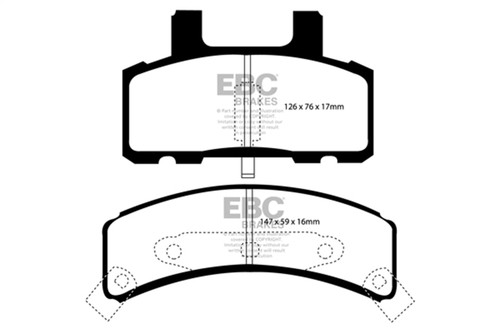 EBC S5KF1173 - S5 Brake Pad and Rotor Kit EBC S5KF1173 - S5 Brake Pad and Rotor Kit