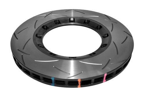 DBA DBA53050.1S - 18-19 Subaru STI VAB T3 5000 Series 2-Piece Slotted Front Brake Rotor (Hat Not Included)