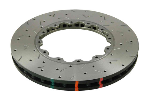 DBA DBA5654.1XS - 2004 WRX STi (5x100) Front Cross Drilled & Slotted 5000 Series Replacement Rotor Rings