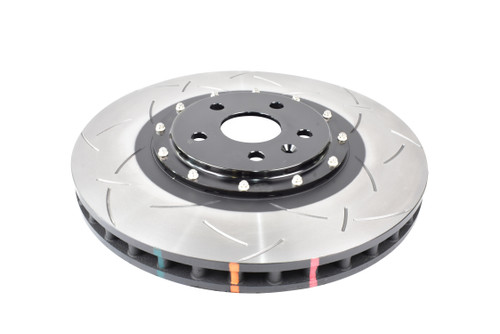 DBA DBA53940BLKS - 19+ Chevrolet Camaro ZL1 (w/ NAS Nuts) 5000 Series Black Hat T3 Slotted KP Brake Rotor - Black
