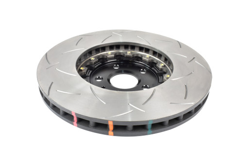 DBA DBA53940BLKS - 19+ Chevrolet Camaro ZL1 (w/ NAS Nuts) 5000 Series Black Hat T3 Slotted KP Brake Rotor - Black