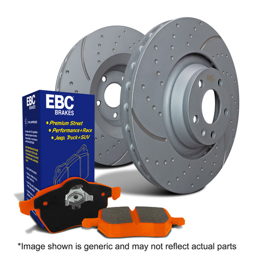 EBC S8KR1064 - S8 Brake Pad and Rotor Kit