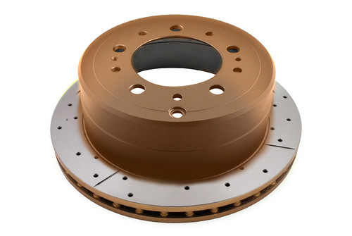 DBA DBA789X - 98-05 Lexus LX470/98+ Toyota Landcruiser 100 Series Front Drilled & Slotted Street Series Rotor
