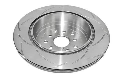 DBA DBA655S-10 - 02-09 Subaru WRX / 02-07 STi 10 Stud Hole Rear Slotted Street Series Rotor