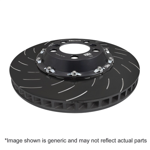 EBC SG2FC2141 - Racing 2012+ Tesla Model S 2 Piece Floating Conversion SG Racing Front Rotors