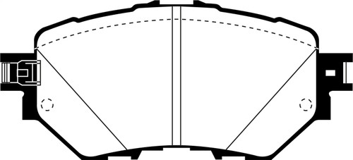 EBC UD1759 - 14+ Mazda 3 2.0 (Mexico Build) Ultimax2 Front Brake Pads