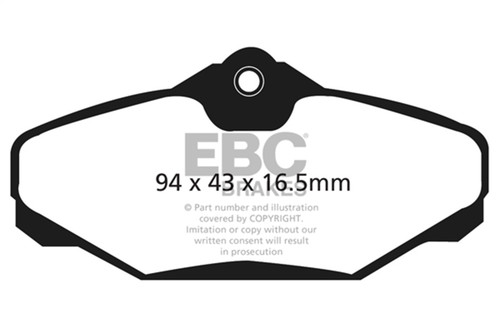 EBC UD610 - 94-00 Ford Taurus 3.0 Ultimax2 Rear Brake Pads EBC UD610 - 94-00 Ford Taurus 3.0 Ultimax2 Rear Brake Pads