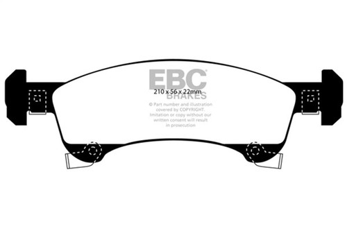 EBC UD934 - 02-06 Ford Expedition 4.6 2WD Ultimax2 Front Brake Pads