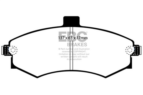 EBC UD941 - 02-06 Hyundai Elantra 2.0 Ultimax2 Front Brake Pads
