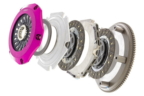 Exedy MM062SDF - 08-15 Mitsubishi Evo X 4B11T 2.0L Twin-Organic Clutch Kit