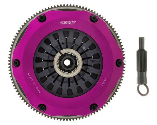 Exedy MM022SDF - 96-06 Mitsubishi Evo 4-9 4G63T 2.0L Twin-Organic Clutch Kit