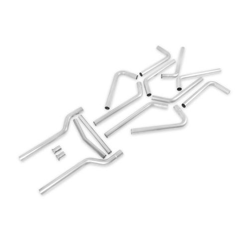 Flowmaster 815936 - U-Fit Dual Exhaust Kit 409S - 2.50 in. - universal 16-piece pipes only