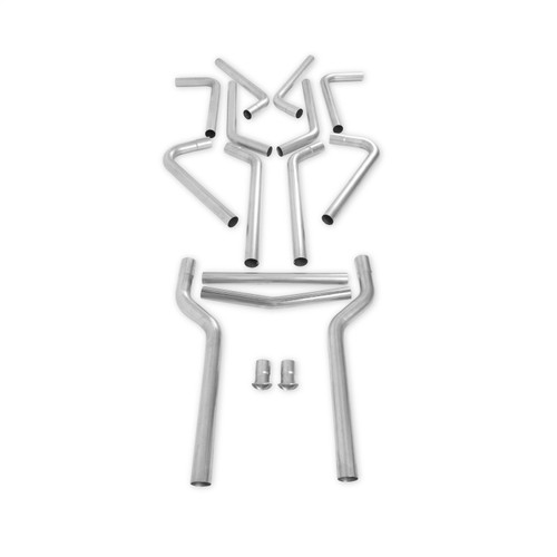 Flowmaster 815936 - U-Fit Dual Exhaust Kit 409S - 2.50 in. - universal 16-piece pipes only