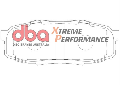 DBA DBADB1857XP - 2015 Toyota Tundra XP650 Rear Brake Pads
