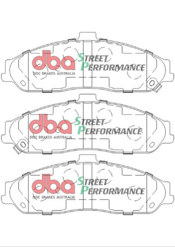 DBA DBADB7599SP - 97-06 Corvette (Incl C5 Z06) SP500 Front Brake Pads