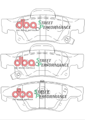 DBA DBADB2217SP - 10-15 Camaro SP500 Front Brake Pads DBA DBADB2217SP - 10-15 Camaro SP500 Front Brake Pads