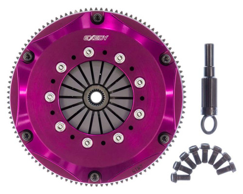 Exedy NM022SD - 1999-2002 Nissan Silvia L4 Hyper Twin Cerametallic Clutch Sprung Center Disc