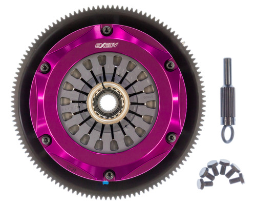 Exedy ZM022SD - 1993-1995 Mazda RX-7 R2 Hyper Twin Cerametallic Clutch Sprung Center Disc Pull Type