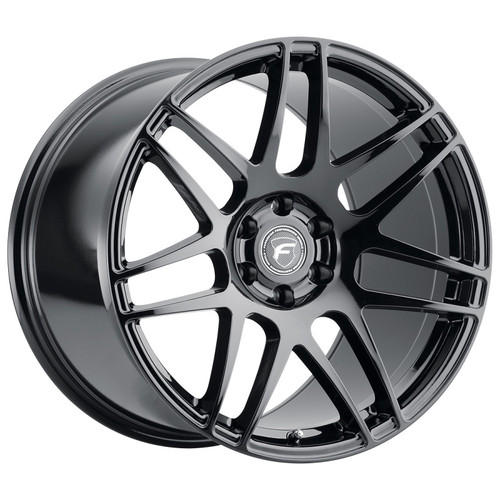 Forgestar F15198521P35 - F14 19x8.5 / 5x120 BP / ET35 / 6.1in BS Gloss Black Wheel