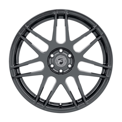 Forgestar F25179065P35 - F14 17x9 / 5x114.3 BP / ET35 / 6.4in BS Gloss Black Wheel