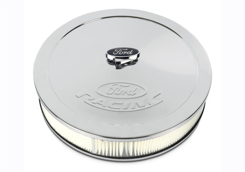 Ford Racing 302-350 - Chrome Air Cleaner w/ Emblem