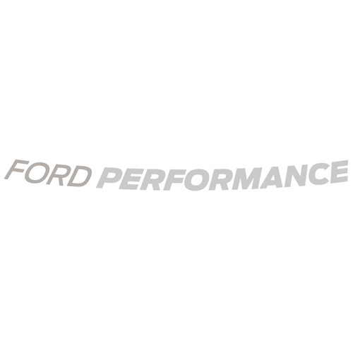 Ford Racing M-1820-RGS - Ford Performance Ranger Windshield Banner - Silver