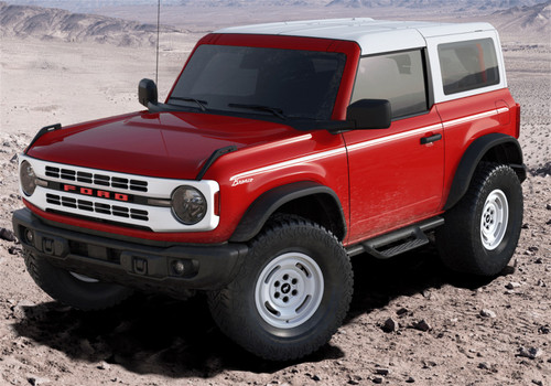 Ford Racing M-16450-BHS2 - Bronco Off-Road Hoop Steps