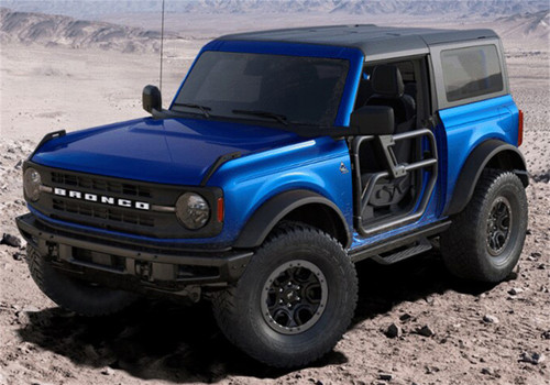 Ford Racing M-16450-BHS2 - Bronco Off-Road Hoop Steps