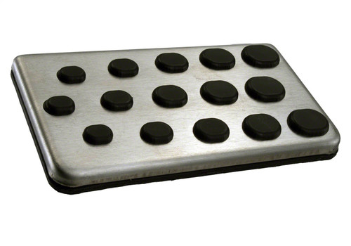 Ford Racing M-2301-C - Aluminum and Urethane Special Edition Mustang Dead Pedal Ford Racing M-2301-C - Aluminum and Urethane Special Edition Mustang Dead Pedal