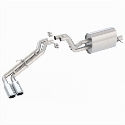 Ford Racing M-5200-RA23SC - 2019 Ranger 2.3L Ecoboost Side Exit Cat-Back Exhaust System w/ Dual Chrome Tips Ford Racing M-5200-RA23SC - 2019 Ranger 2.3L Ecoboost Side Exit Cat-Back Exhaust System w/ Dual Chrome Tips