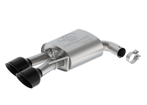 Ford Racing M-5230-M5EBVA - 2024 Mustang 5.0L Extreme Active Axle-Back w/Valance - Black Tip