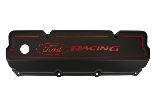 Ford Racing M-6582-Z351B - Cleveland Black Aluminum Valve Cover Ford Racing M-6582-Z351B - Cleveland Black Aluminum Valve Cover