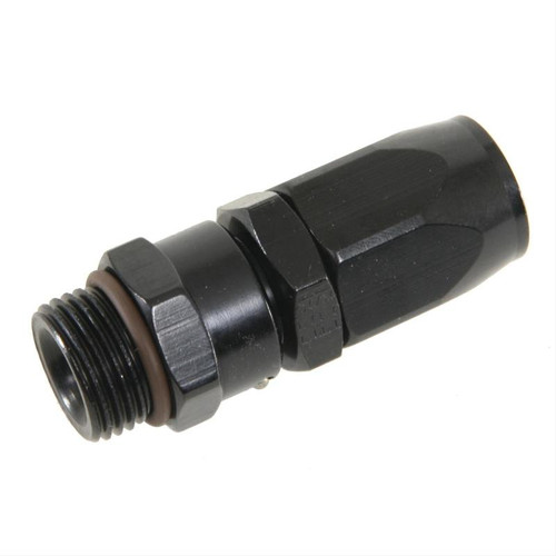 Fragola 180122-BL - 12AN Straight x 1 5/16 - 12 (16) Hose End - Black