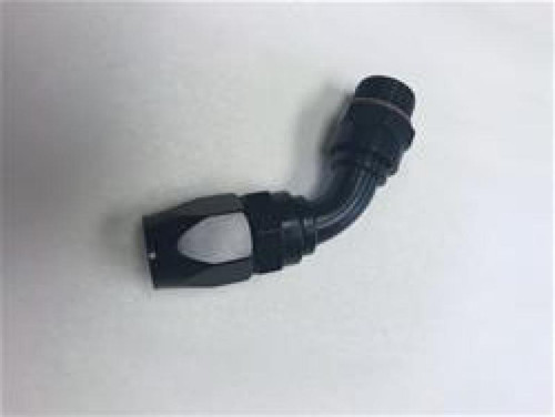 Fragola 226010-BLRAD - 10AN Male Rad. Fitting x 60 Degree Pro-Flow Hose End - Black