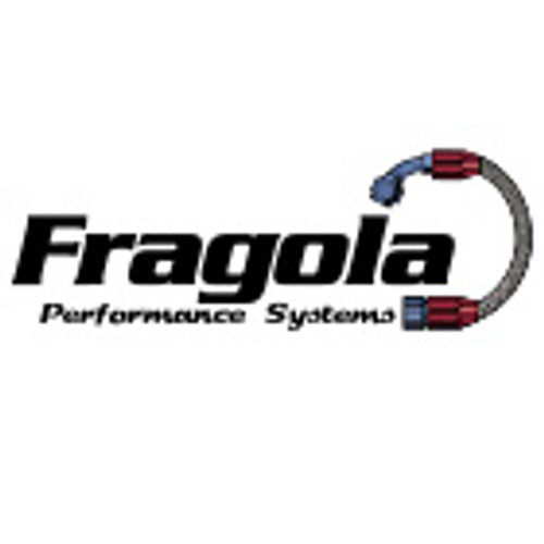 Fragola 226008-BLRAD - 8AN Male Rad Fitting 60 Degree Pro-Flow Hose End - Black