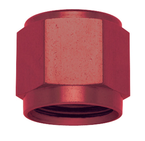 Fragola 481804-RD-10 - 4AN Tube Nut Red 10 Pack