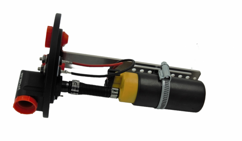 Fuelab 60702 - Dual 340lph E85 Pump Fuel Surge Tank System 235mm Tall