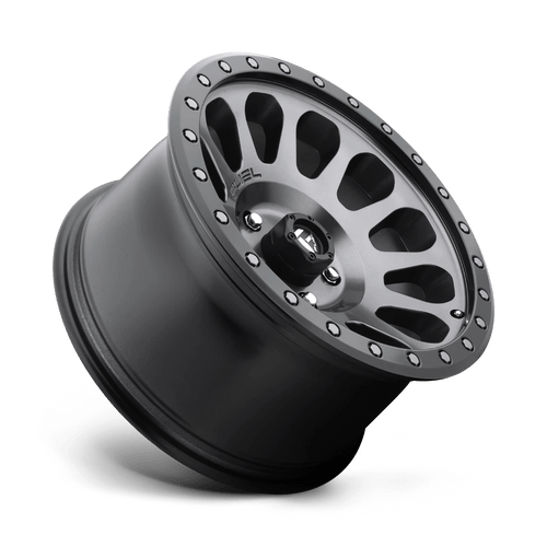 Fuel Wheels D60118908950 - Aluminum Wheels 18X9 Vector D601 6 On 135 Anthracite Gray Black Bead Ring 87.1 Bore 1 Offset Fuel Off Road Wheels