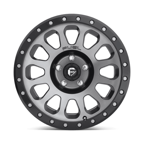 Fuel Wheels D60118908950 - Aluminum Wheels 18X9 Vector D601 6 On 135 Anthracite Gray Black Bead Ring 87.1 Bore 1 Offset Fuel Off Road Wheels