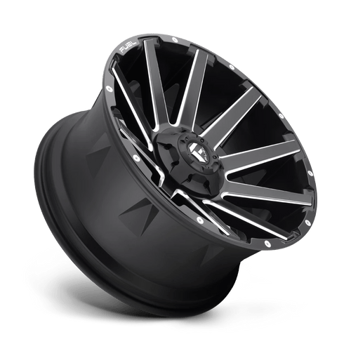 Fuel Wheels D61620907050 - Aluminum Wheels 20X9 Contra D616 5 On 139.7/5 On 150 Matte Black Milled 110.3 Bore 1 Offset Multi Spoke Fuel Off Road Wheels Fuel Wheels D61620907050 - Aluminum Wheels 20X9 Contra D616 5 On 139.7/5 On 150 Matte Black Milled 110.3 Bore 1 Offset Multi Spoke Fuel Off Road Wheels