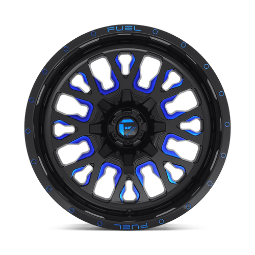 Fuel Wheels D64518907057 - Aluminum Wheels 18X9 Stroke D645 5 On 139.7/5 On 150 Gloss Blue Milled 110.3 Bore 20 Offset Fuel Off Road Wheels Fuel Wheels D64518907057 - Aluminum Wheels 18X9 Stroke D645 5 On 139.7/5 On 150 Gloss Blue Milled 110.3 Bore 20 Offset Fuel Off Road Wheels