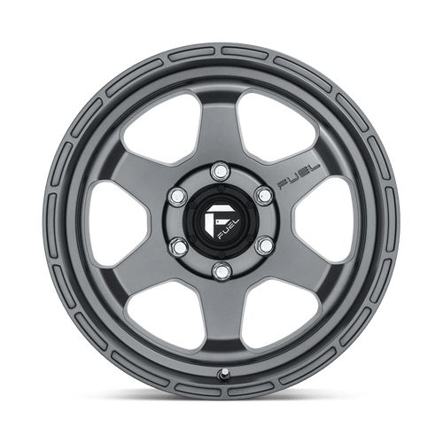 Fuel Wheels D66517908950 - Aluminum Wheels 17X9 Shok D665 6 On 135 Matte Anthracite Gray 87.1 Bore 1 Offset Fuel Off Road Wheels