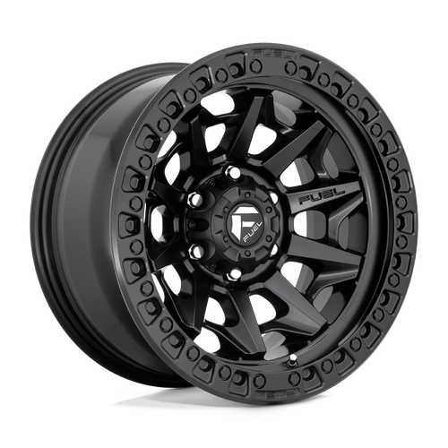 Fuel Wheels D69417908945 - Aluminum Wheels 17X9 Covert D694 6 On 135 Matte Black 87.1 Bore -12 Offset Multi Spoke Fuel Off Road Wheels