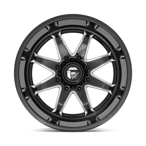 Fuel Wheels D74922208947 - Aluminum Wheels 22X12 Hammer D749 6 On 135 Gloss Black Milled 87.1 Bore -44 Offset Fuel Off Road Wheels