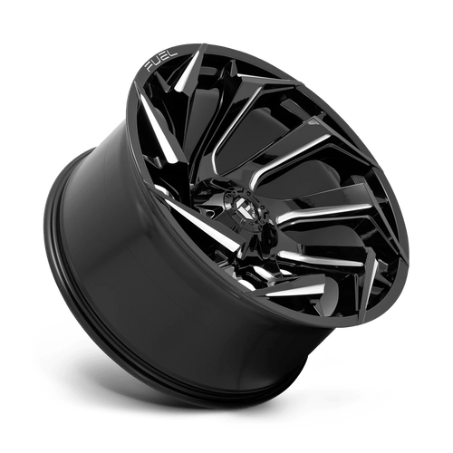Fuel Wheels D75324209847 - Aluminum Wheels 24X12 Reaction D753 6 On 135/6 On 139.7 Gloss Black Milled 106.1 Bore -44 Offset Fuel Off Road Wheels Fuel Wheels D75324209847 - Aluminum Wheels 24X12 Reaction D753 6 On 135/6 On 139.7 Gloss Black Milled 106.1 Bore -44 Offset Fuel Off Road Wheels