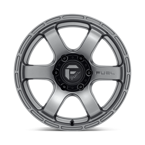Fuel Wheels D76718908757 - Aluminum Wheels 18X9 Rush D767 6 On 114.3 Matte Gunmetal Gray 66.06 Bore 20 Offset Fuel Off Road Wheels